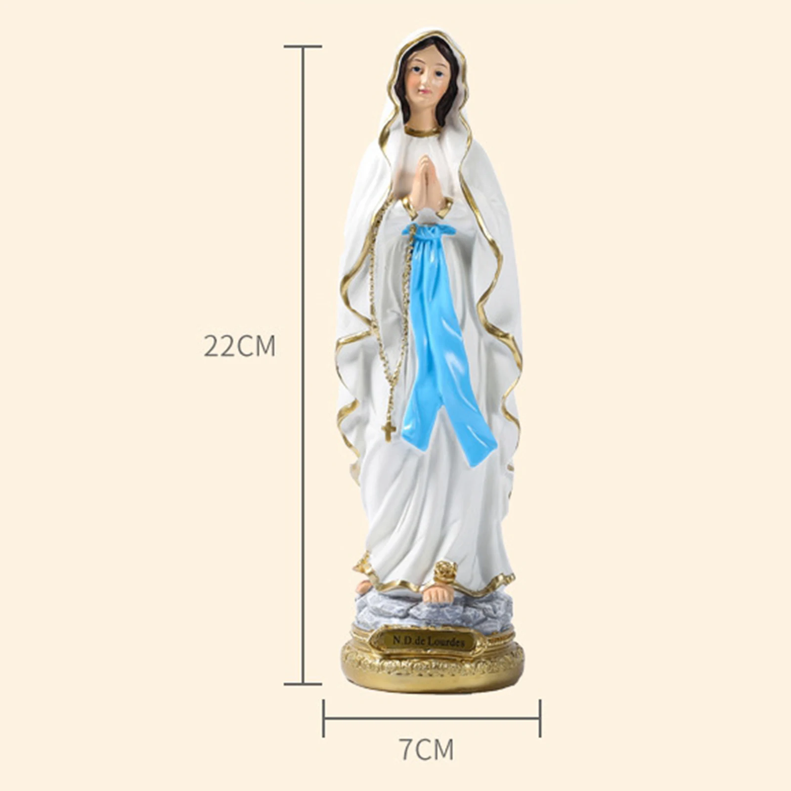 Estatua de la Virgen María de La Bengala, regalo de boda y Navidad