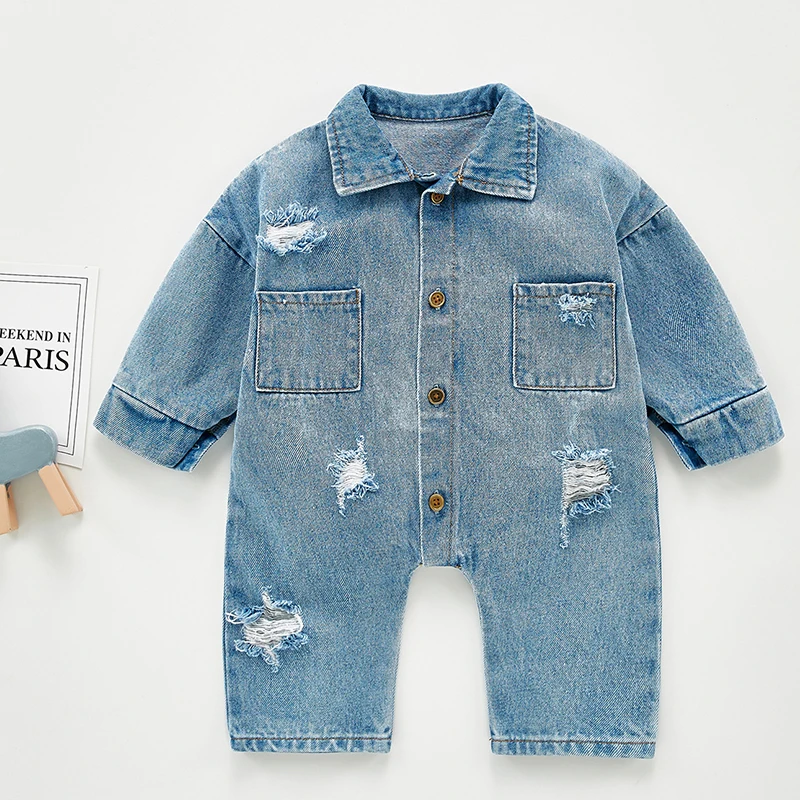 Цельная Осенняя хлопковая одежда с длинными рукавами в Корейском стиле для