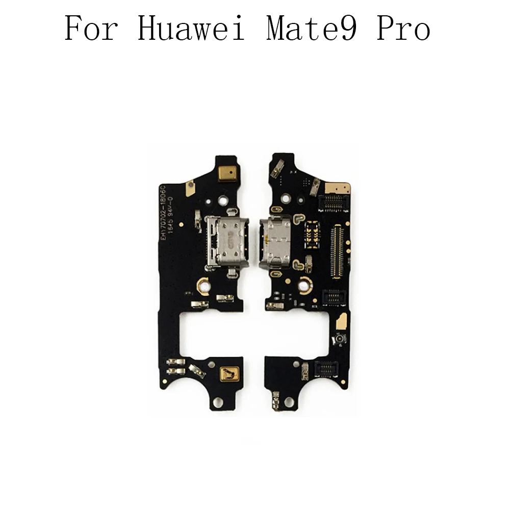 

USB док-станция для зарядки с микрофоном для Huawei Mate9 Pro USB зарядное устройство штекер плата Модуль гибкий кабель Запчасти