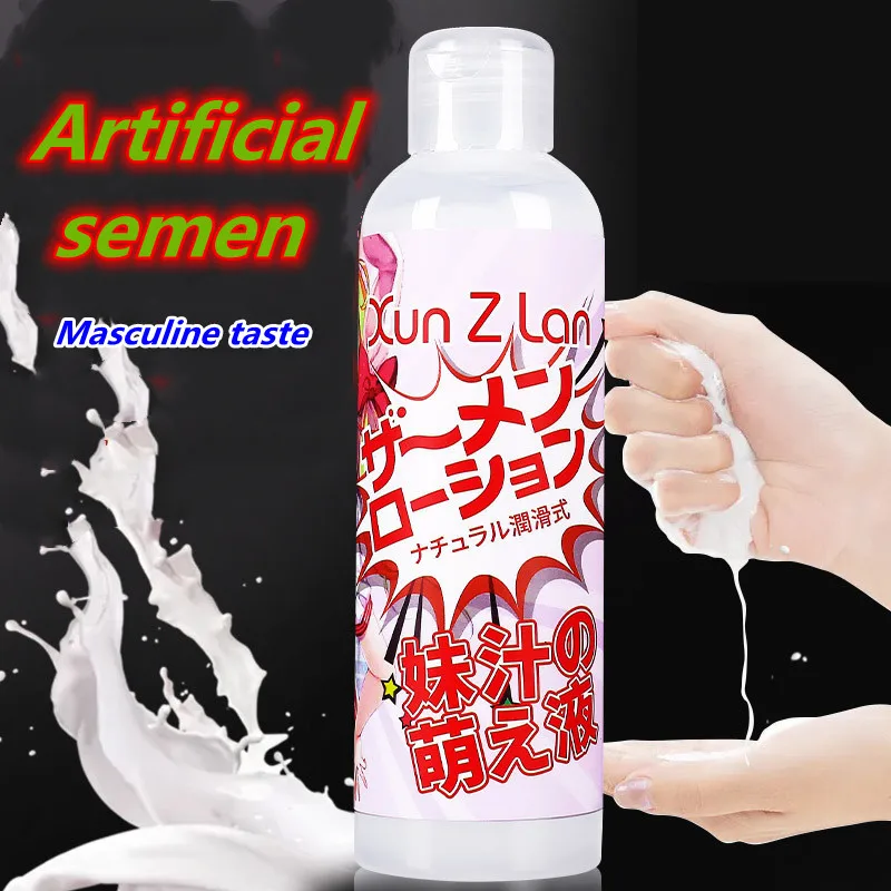 200ML Sex Water Based Lubricantion Artificial Semen Viscous Lube Gel For Couples Women Vaginal Anal Oil Adults Goods Toys | Красота и