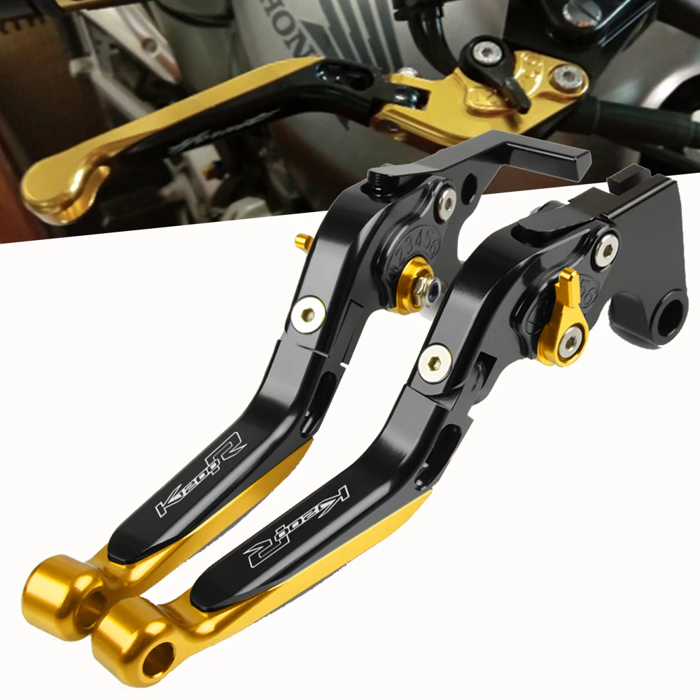 

Для BMW K1200R K 1200 R 2005 2006 2007 2008 с логотипом аксессуары для мотоциклов cnc Регулируемые рычаги тормозного сцепления Рукоятка