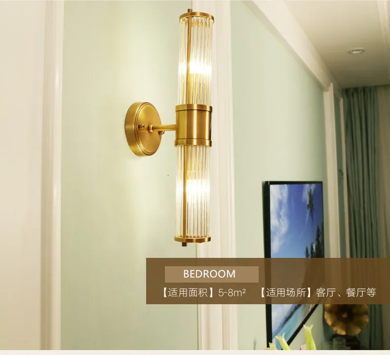 

Luxury Fancy Gold Black Wall Lamp Beside The Mirror Deco Maison deco maison aplique luz pared