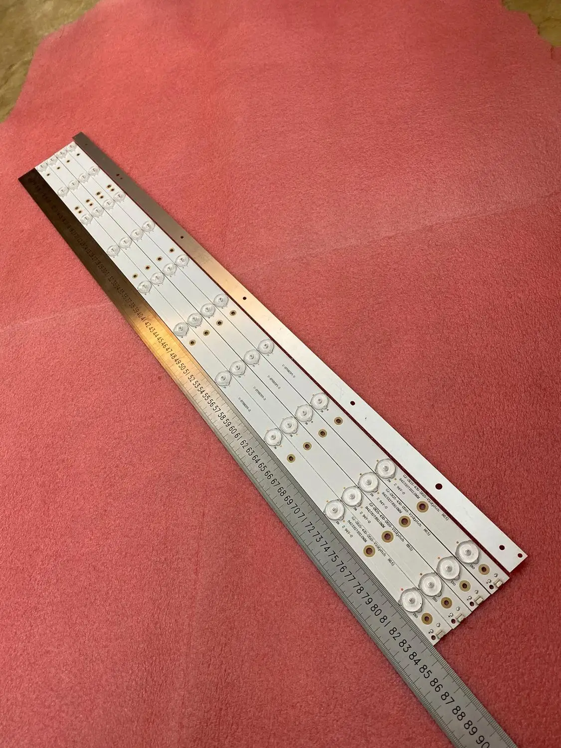 Новинка! 60 шт./лот 10LED(3V) 842 5 мм Светодиодная подсветка для 43PFT4131 43PFS5301 GJ 2K15 430 D510 2K16 V4