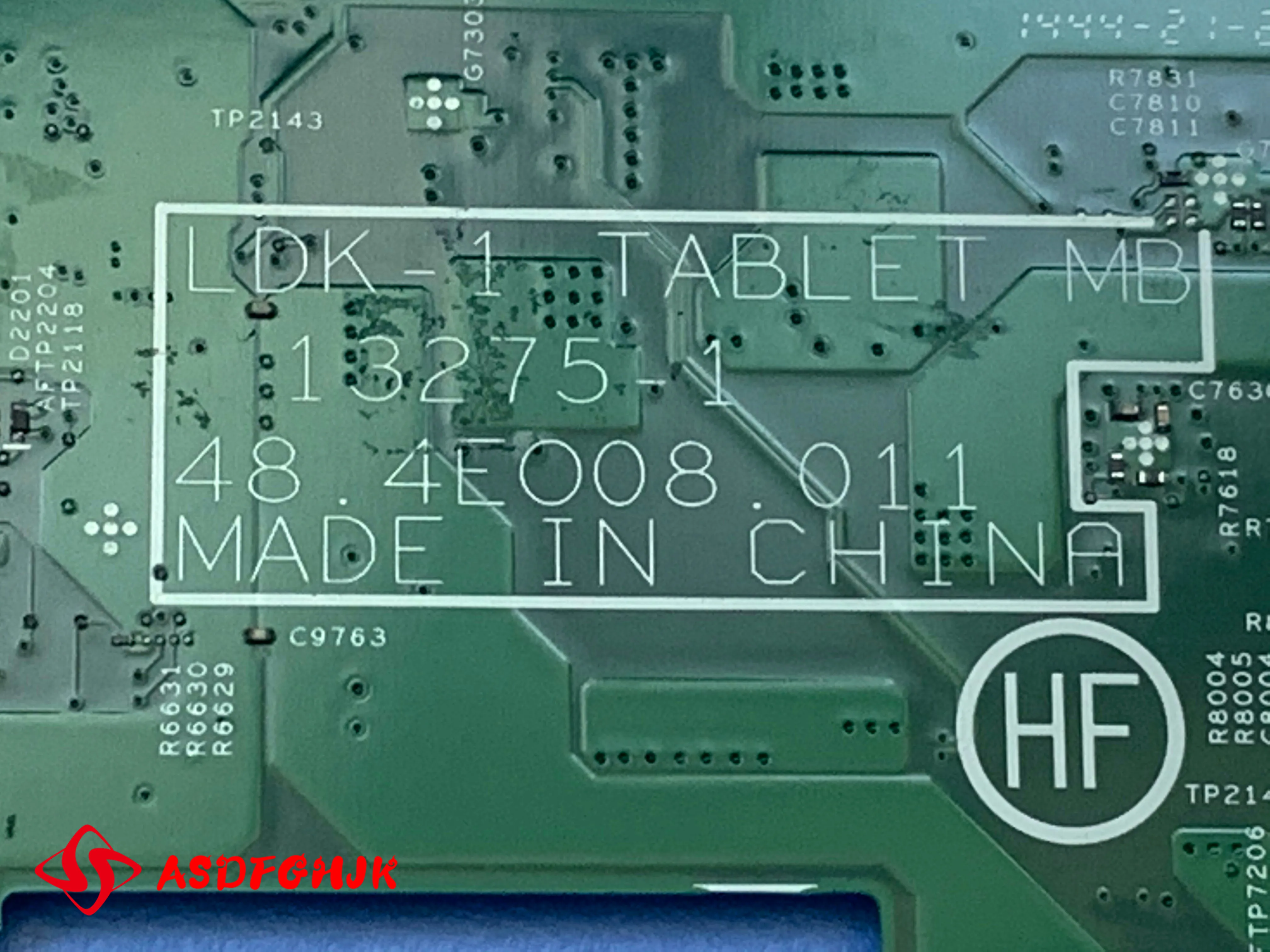 

00JT701 FOR Lenovo ThinkPad Helix Type 20CG 20CH Motherboard 48.4EO08.011 LDK-1 TABLET MB 100% TESED OK