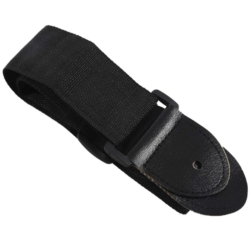 

Adjustable Nylon Strap for Acoustic Guitar--Black