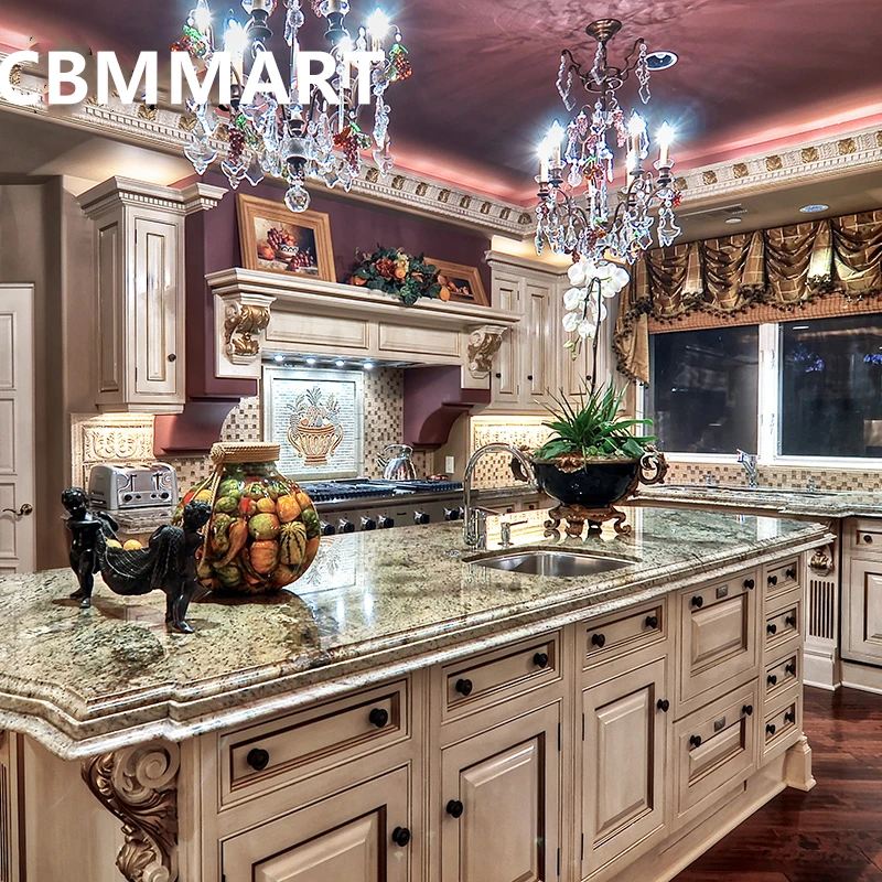 Кухонные шкафы из нержавеющей стали с островом|Кухонные шкафы| |