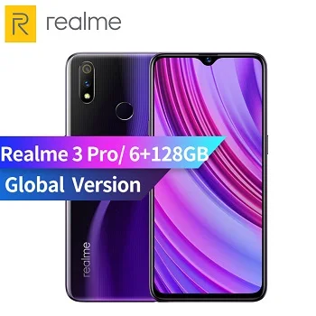 EU версия OPPO REALME 3 pro 6,3 ''4/6 ГБ 64/128 Гб Смартфон 4045 мА/ч, 16+ 5 Мп двойной Камера VOOC Быстрая зарядка 3,0 мобильный телефон