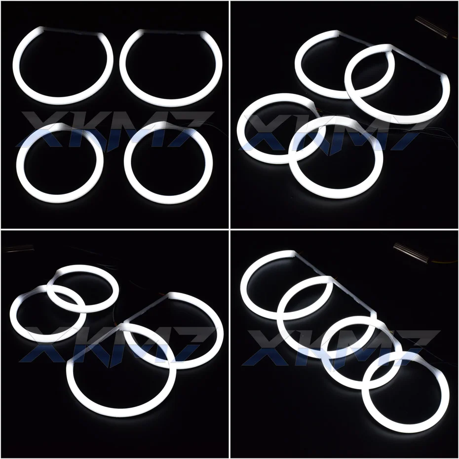 LED ангельские глазки для BMW E60 E61 Ксеноновые галогенные фары модифицированные