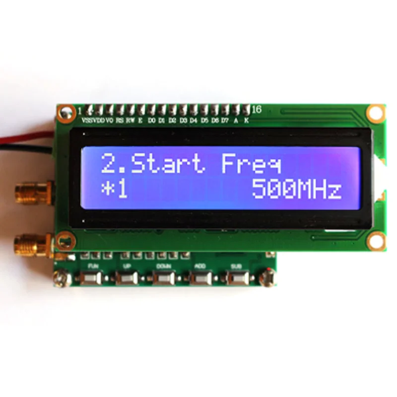 Модуль генератора сигналов AD9954 DDS, синусоидальный квадратный волновой радиочастотный источник сигнала, плата разработки частоты 400 м