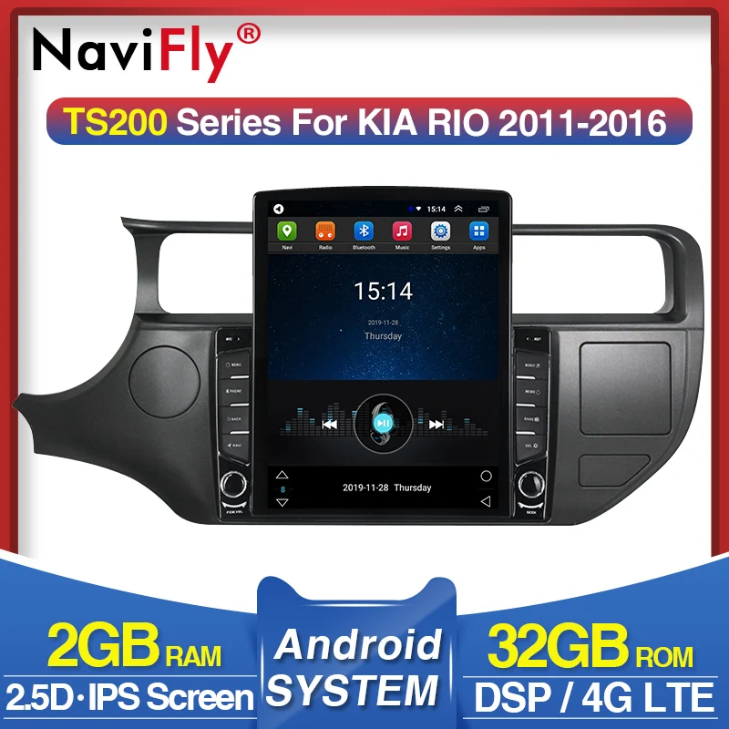 4G WIFI IPS DSP 9 7 &quotAndroid 0 головное устройство для KIA K3 RIO 2011 - 2015 Автомобильный GPS
