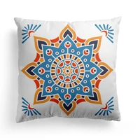 hot sell cotton square vintage throw pillowcase waist moroccan plain knitted cushion covers
