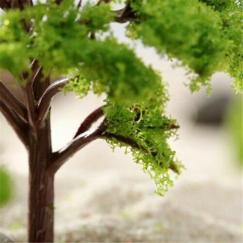 

Model Trees Train Railroad Layout Diorama Scenery Plastic Scale Sceneature Tree Decoration Wargame Scenery Tree