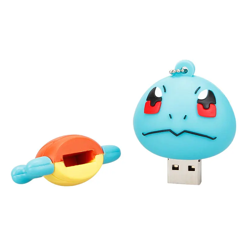 6 Usb флеш-накопитель 128 ГБ шариковая ручка эльфа 64 Гб pokemon Pikachu pendrive 32 ГБ 16 ГБ 8 ГБ 4 ГБ usb memory stick usb 2,0 - Цвет: 6