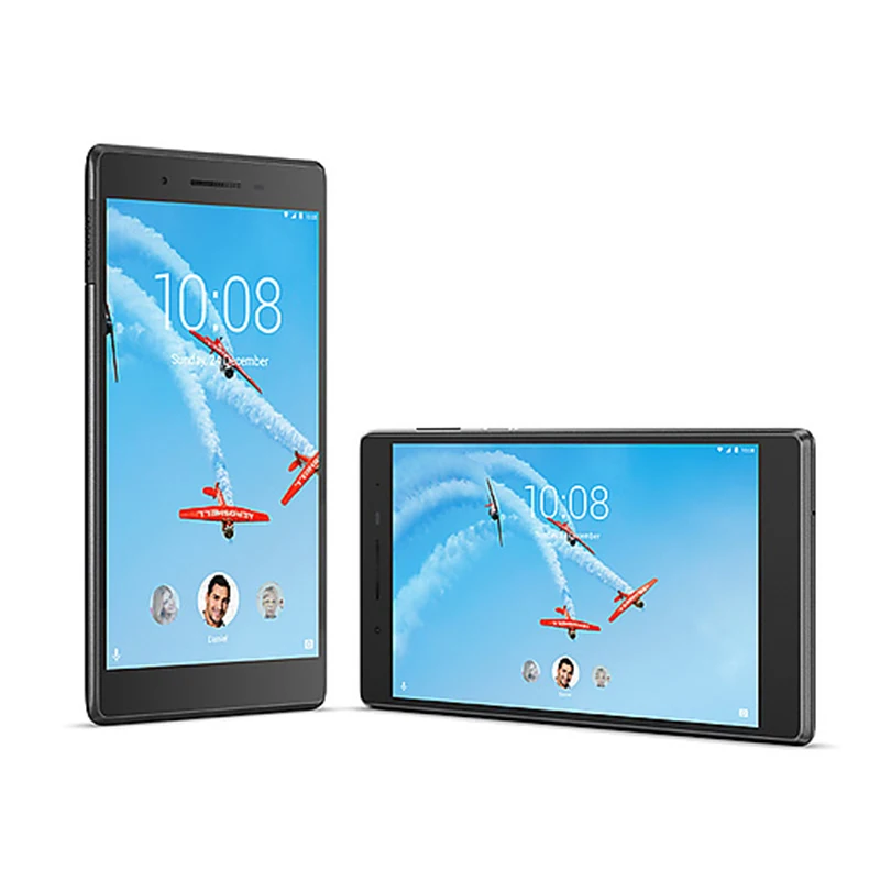 Lenovo 7 дюймовый планшет с четырёхъядерным процессором ОЗУ 1 ГБ ПЗУ 16 64 бит android GPS 3450