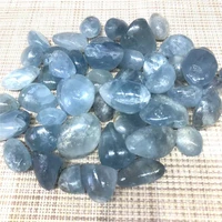 100g natural stone mineral crystal celestite quartz gravel healing diy material aquarium stone home decoration crafts