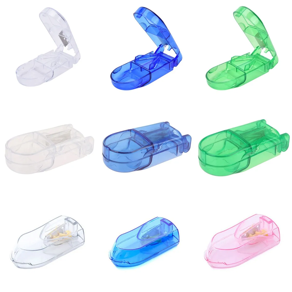 

1 шт., портативная коробка для лекарств