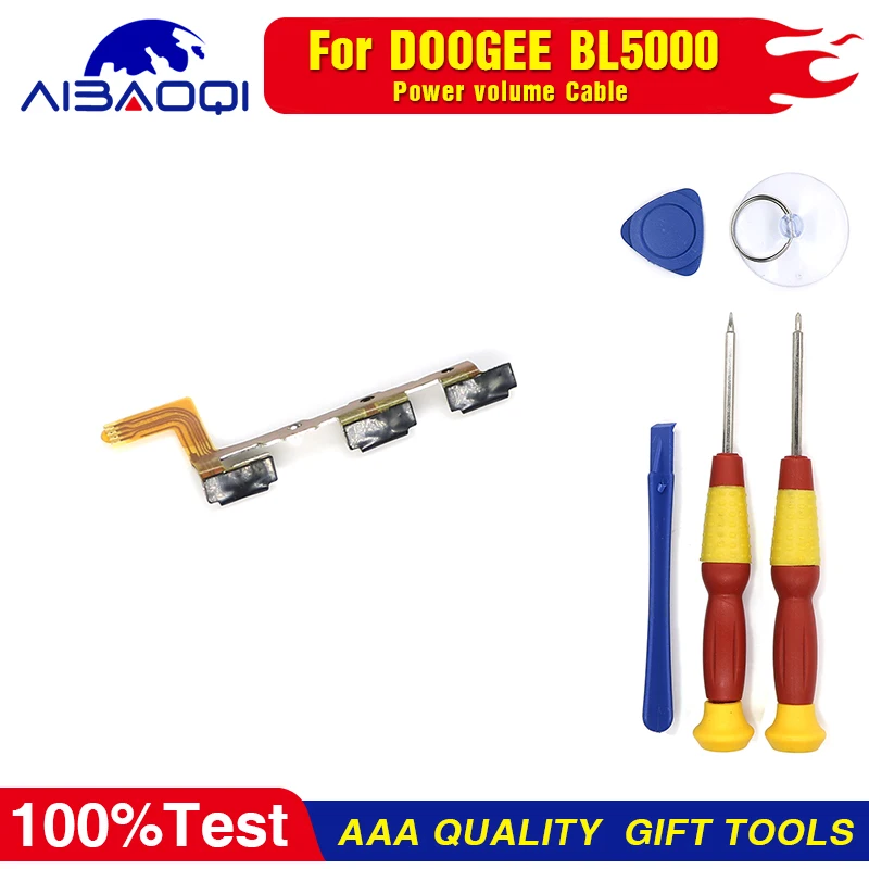 

Power On/Off+ Volume FPC Key Up/Down Button Flex Cable FPC For Doogee BL5000 Phone Perfect Replacement Parts