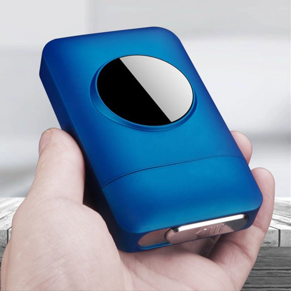 Творческий анти давление сигареты чехол Перезаряжаемые с прикуривателем для