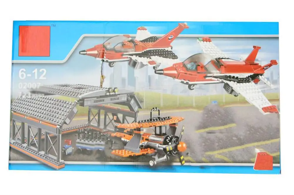 723 шт. строительный блок совместимый с домом в аэропорту Детская развивающая