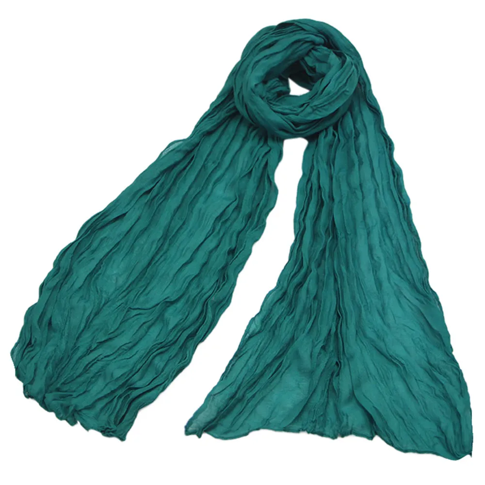 

2021 Fashion Scarf Solid Shawl Female Retro Scarf Lady High Quality Wrap Pashmina Stole Bufandas Muslim Hijab Women Foulard