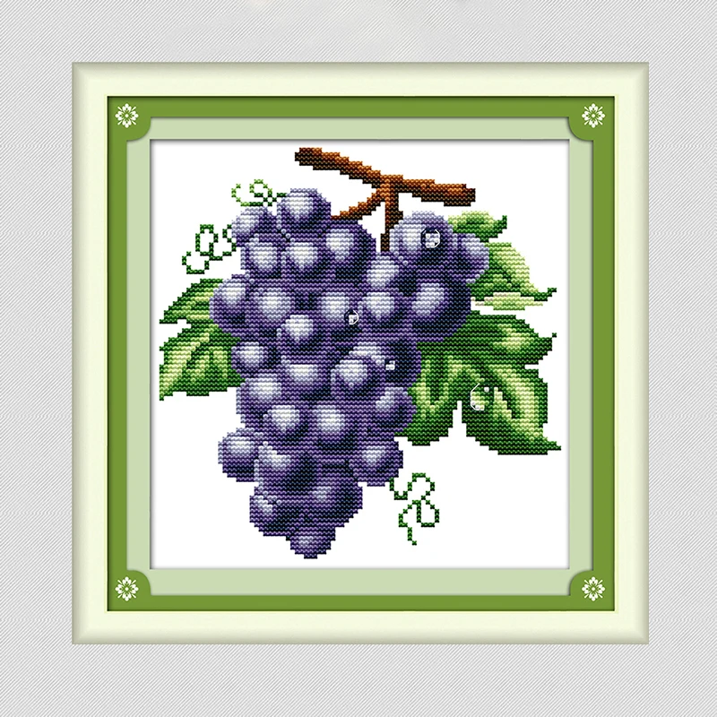 Набор для вышивки крестиком Joy Sunday с изображением апельсинов яблок фруктов 11 и 14