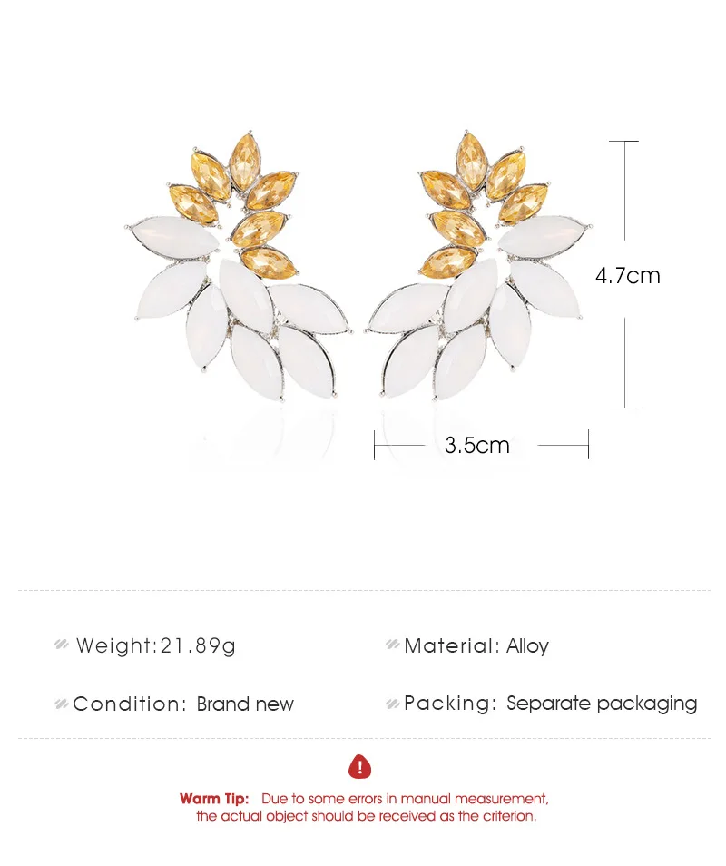 ZYZQ роскошные женские серьги с миниатюрными ослепительно закрепки камня Ангел в