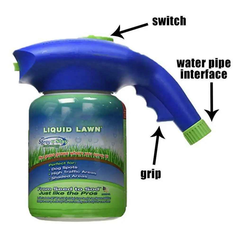 

Household Garden Hydro Liquid Sprayer Mousse Hydro Professional Sowing System Lawn Spray Device Grass Lawn Care Garden Tools