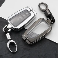 key case cover 3d alloy shell full protection car styling for toyota camry corolla rav4 highlander prado keychain accessories