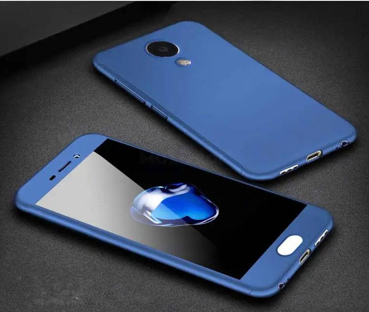 MaxGear 360 чехол для телефона с полной защитой для Meizu Pro 7 чехол для Meizu M6 MS6 M2E M3E M3 M5 M6 Note жесткий чехол