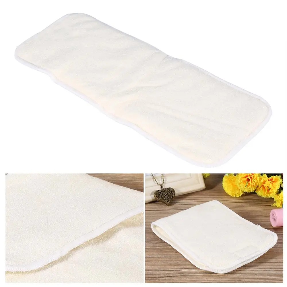 Многоразовая тканевая прокладка для подгузников 5 слоев бамбукового волокна 1 шт.|Подгузники взрослых| |