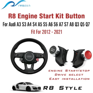 Realsun R8 Style Engine Start Drive Select Button Steering Wheel
Retrofit Button For Audi A3 S3 A4 S4 A5 S5 A6 S6 A7 A8 Q3 Q5