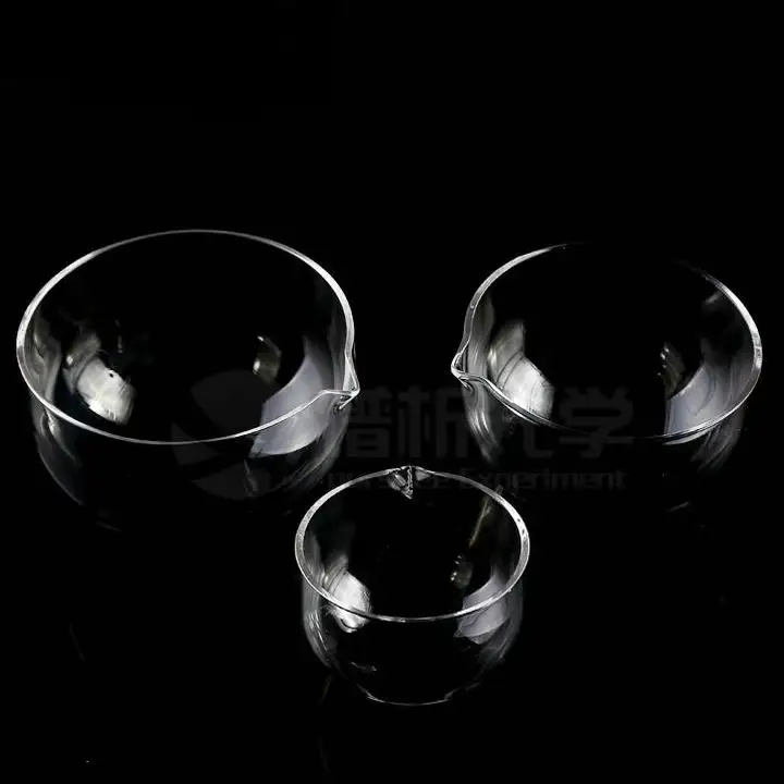 Free shipping 1pcs/lot Round bottom QUARTZ glass Evaporation Dish pan Evaporating for Laboratory | Канцтовары для офиса и дома