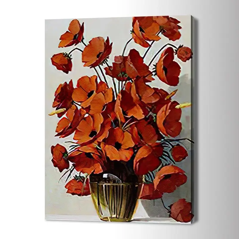 

New HD Beautiful Vase Art Poster Canvas Painting Posters and Prints Wall Art Picture for Living Room Home Dcor