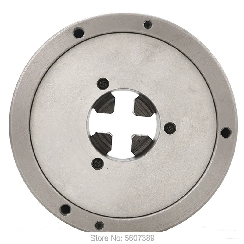 Патрон токарного станка 3-дюймовый 4-кулачковый патрон 80 мм с самоцентрирующимся