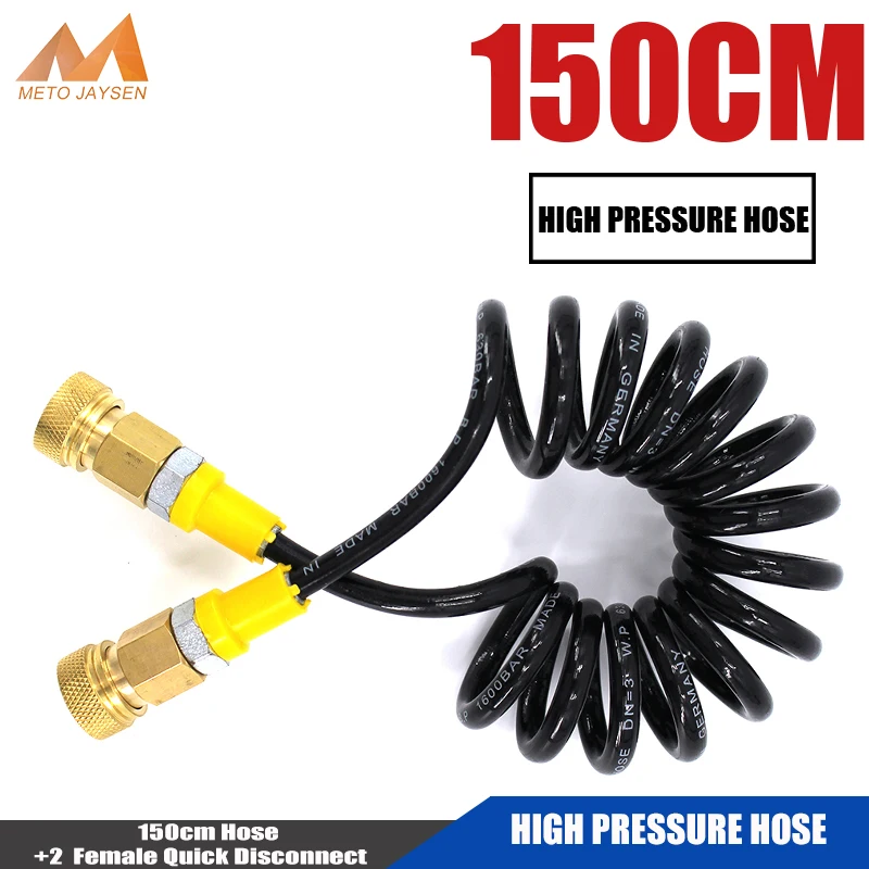 PCP воздушная Пневматика насос высокого давления дистанционный шланг M10x1 Мужская