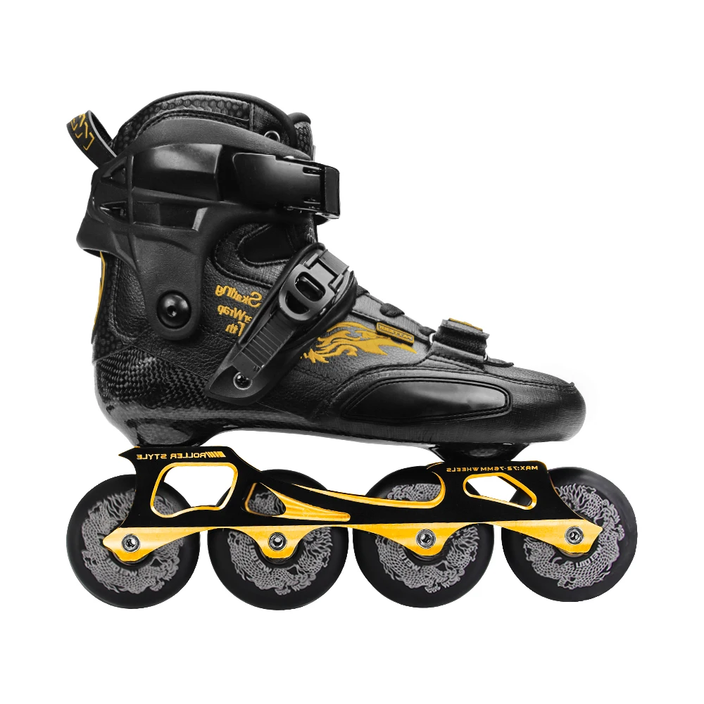 YF YOUFU роликовые скейты обувь Встроенные коньки Профессиональный Взрослый