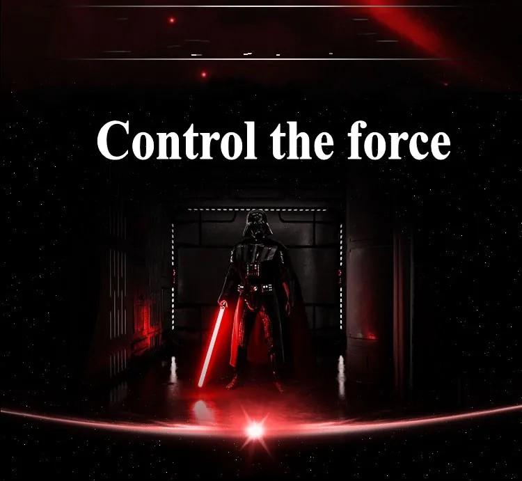 Новое поступление! Световой меч YDD металлический модель Darth Maul RGB