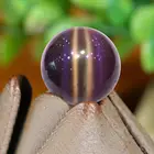 Каменный шар кошачий глаз для декорации гадания энергия хрустальный шар для кабинета гостиная ремесла декоративный шар для фотосъемки