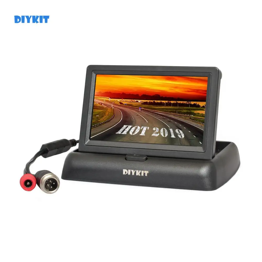 Фонарь заднего хода для автомобиля грузовика автобуса 4 3 дюйма|car monitor|foldable tft lcdtft