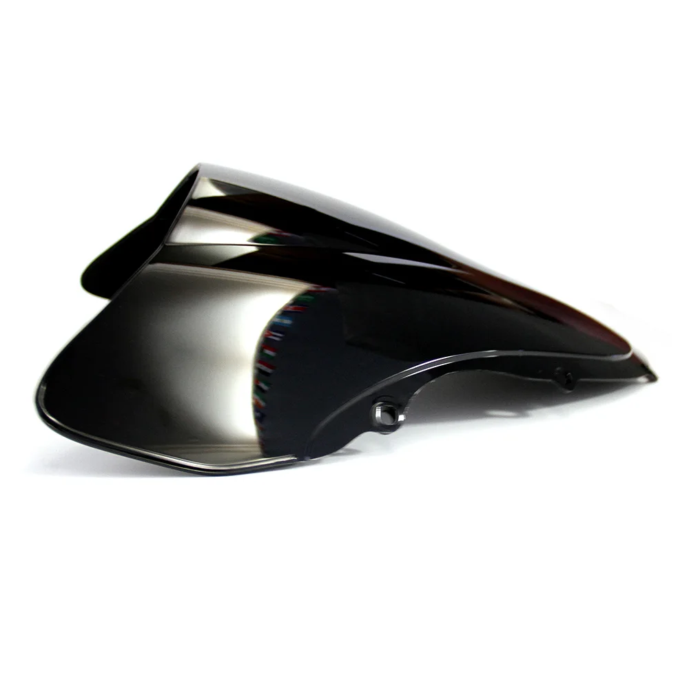 

Motorcycle Windshield Iridium Black Clear Windscreen With Bolts Screws Nut Fastener For Honda CBR600 F4 1999 2000 CBR 600