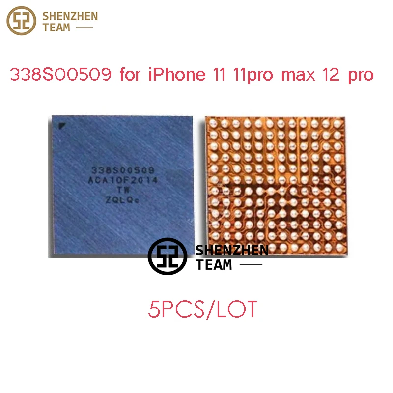 

SZteam 5pcs/lot IC Codec 338S00509 Big Audio IC U4700 CS42L77A1 Main Sound Chip U4700 IC for iPhone 11 11pro max iPhone 12 pro