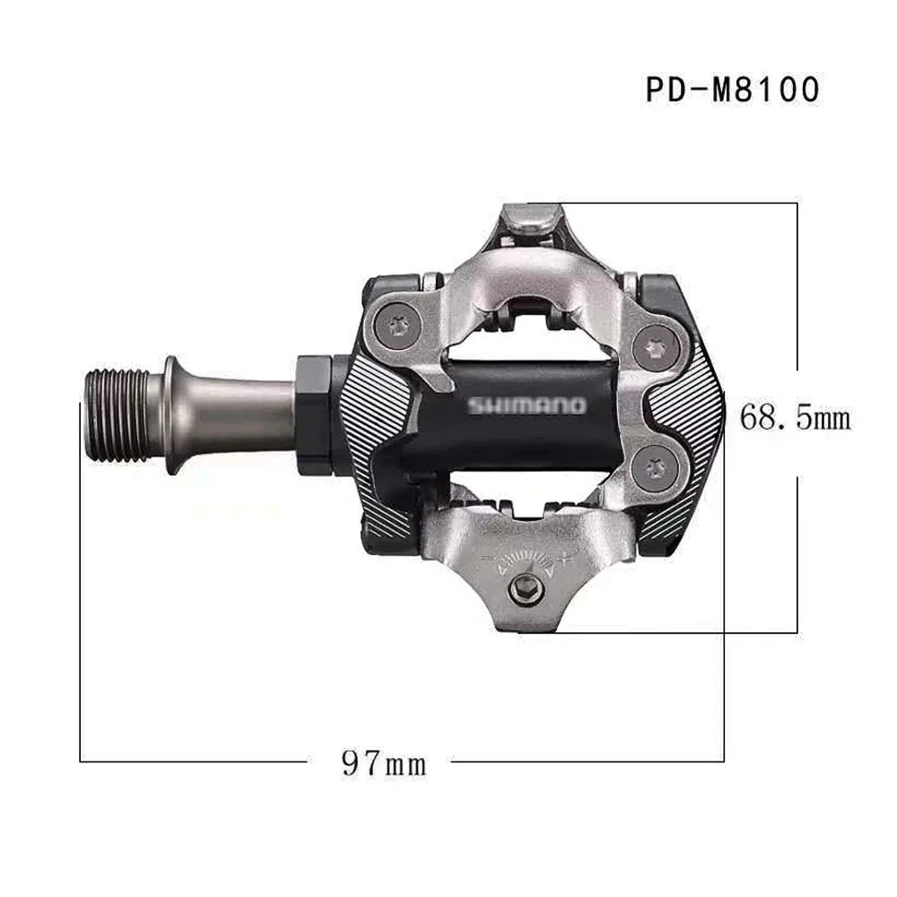 DEORE XT PD-M8100 Self-Locking SPD Pedals MTB Components Using For Bicycle Racing Mountain Bike Parts Free shipping | Спорт и