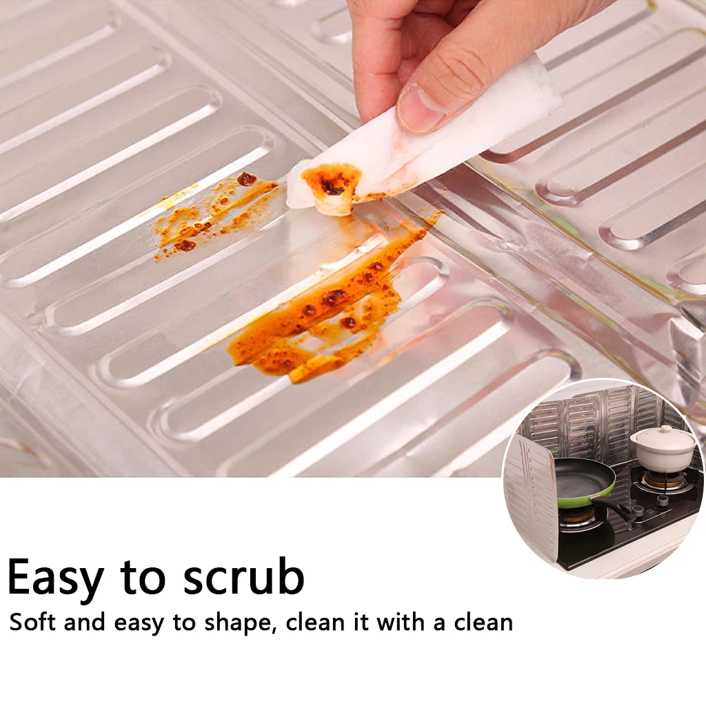 Защита от брызг масла для кухни складная защита разбрызгивания на газовой плите