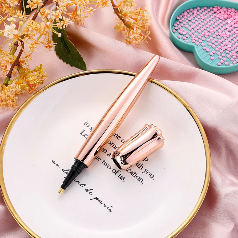 Блестящая 5D ручка для алмазной живописи алмазная точка вышивки крестом Стразы