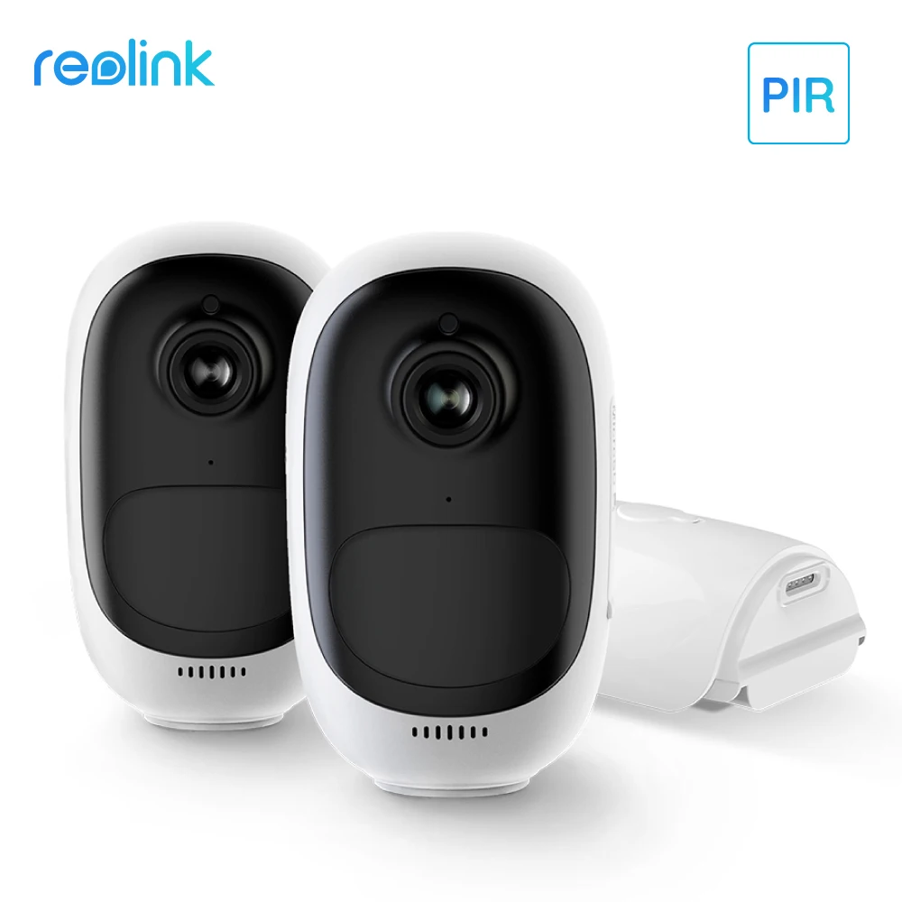 Reolink 100% безпроводная батарея ip камера Argus Pro 2 упаковки 1080P внешняя WiFi Всепогодная