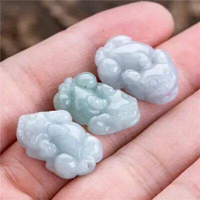 

3Pc Set Jade Carved Brave Troops Small Pendant Diy Jewelry Accessories