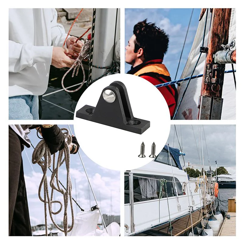 1 шт. черный Портативный нейлоновая петля крепление навес аксессуары палуба