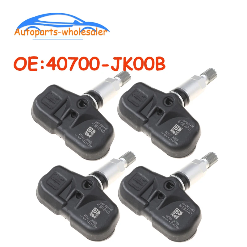 Новинка 4 шт./лот для Toyota Lexus для Nissan 40700-JK00B 40700JK00B PMV-C813 TPMS датчик контроля давления в шинах автомобильные аксессуары