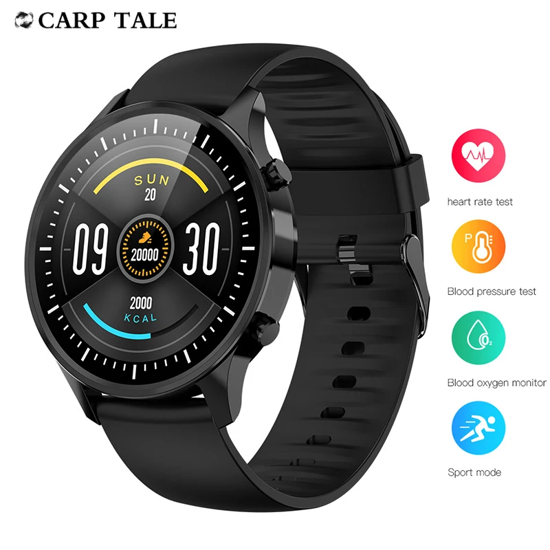 

IP68 Smart Watch men Waterproof Fitness sports women's watches Heart Rate Monitor Touch disc Smartwatch for iphone xiaomi