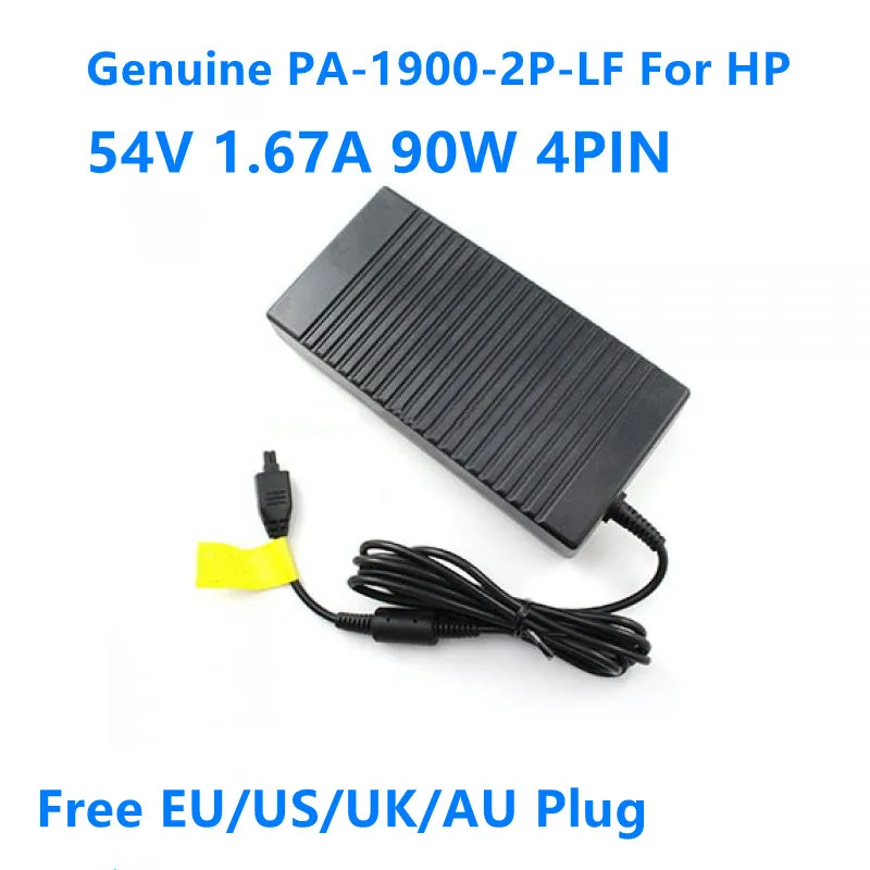 Натуральная PA 1900 2P LF 54в 1.67A 90W 4PIN адаптер переменного тока для HP 5066 2164 E 2530 8G